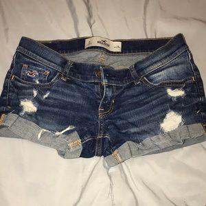 Hollister ripped short shorts
